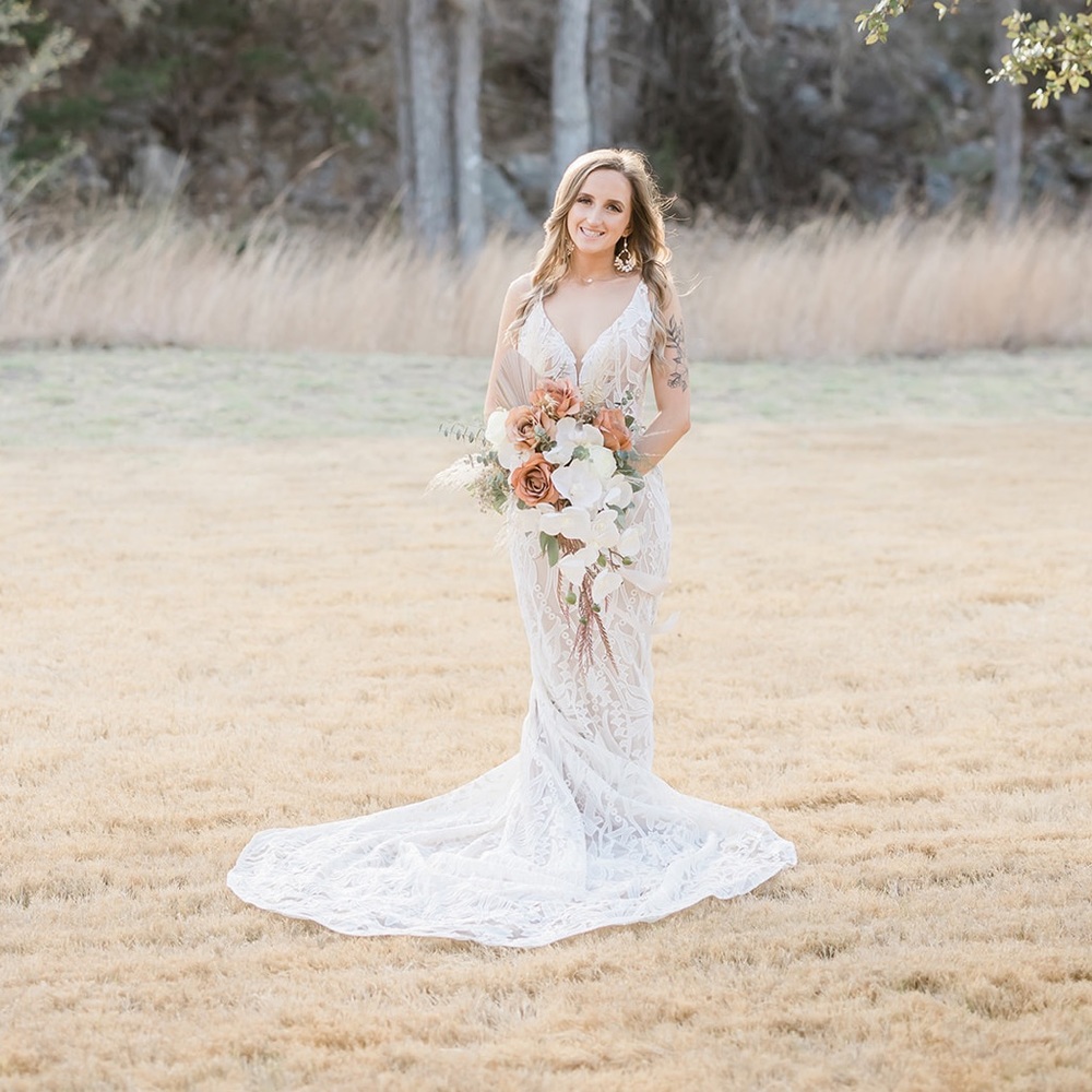 Justin Alexander Wedding Dress Lillian West Collection
